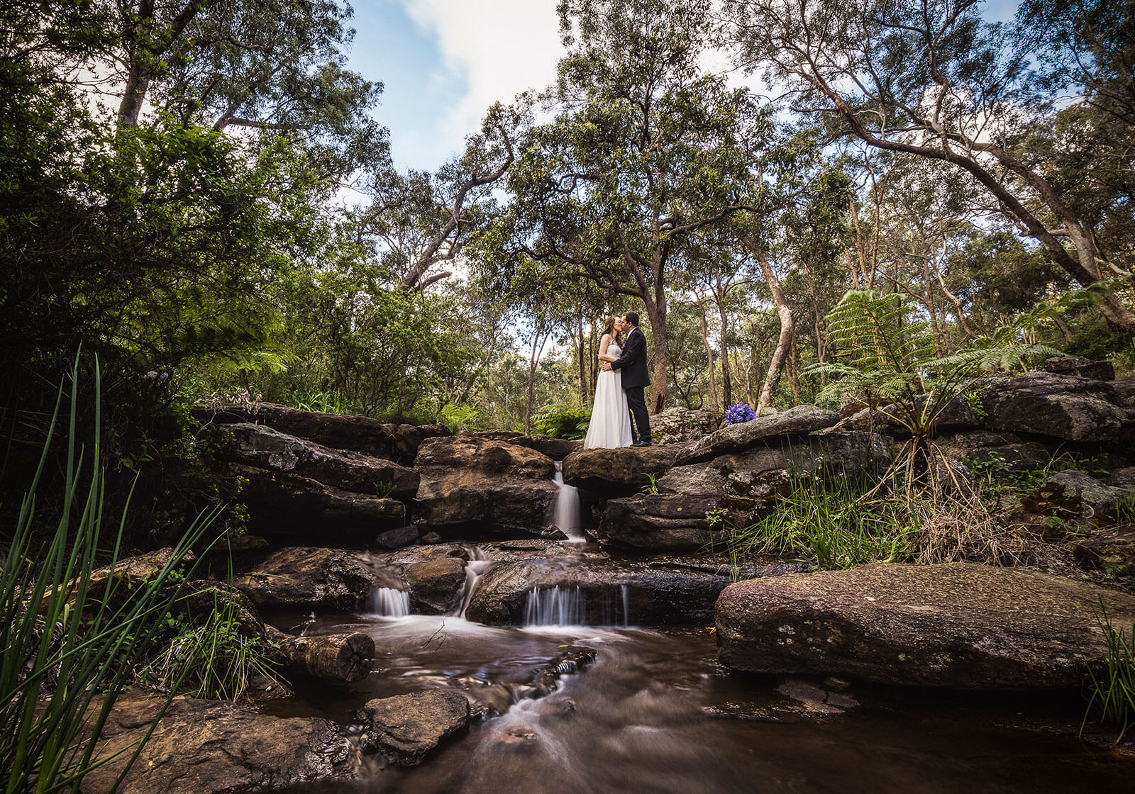 Araluen Botanic Gardens, Perth Wedding Photography by Peter Adams-Shawn